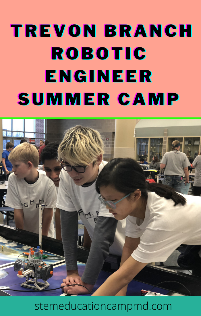 Los Angeles, Hollywood, California Trevon Branch, Potomac Stem Camp, technology computers, engineering, robots, robotics